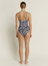 Load image into Gallery viewer, Jets Australia Swimwear, Australian Swimwear, Resortwear, Swim, Yamba Swim, Swimming Yamba, EDEN ROC D_DD U/WIRE ONE PIECE | DEEP NAVY/WHITE