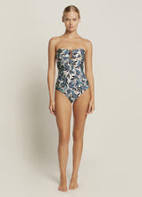 Load image into Gallery viewer, ISOLA BELLA BANDEAU 1PCE | AQUA/WHITE