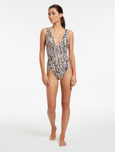 Load image into Gallery viewer, Sahara Plunge Multi Fit Onepiece - Black