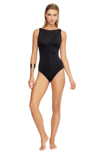 PARRALLELS | DD-E OVERLAY ONE PIECE | BLACK
