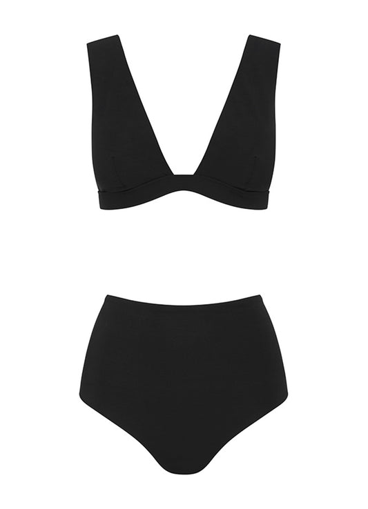 Jets Australia Swimwear, Australian Swimwear, Resortwear, Swim, Yamba Swim, Swimming YambaJETSET HIGH WAIST PANT | BLACK