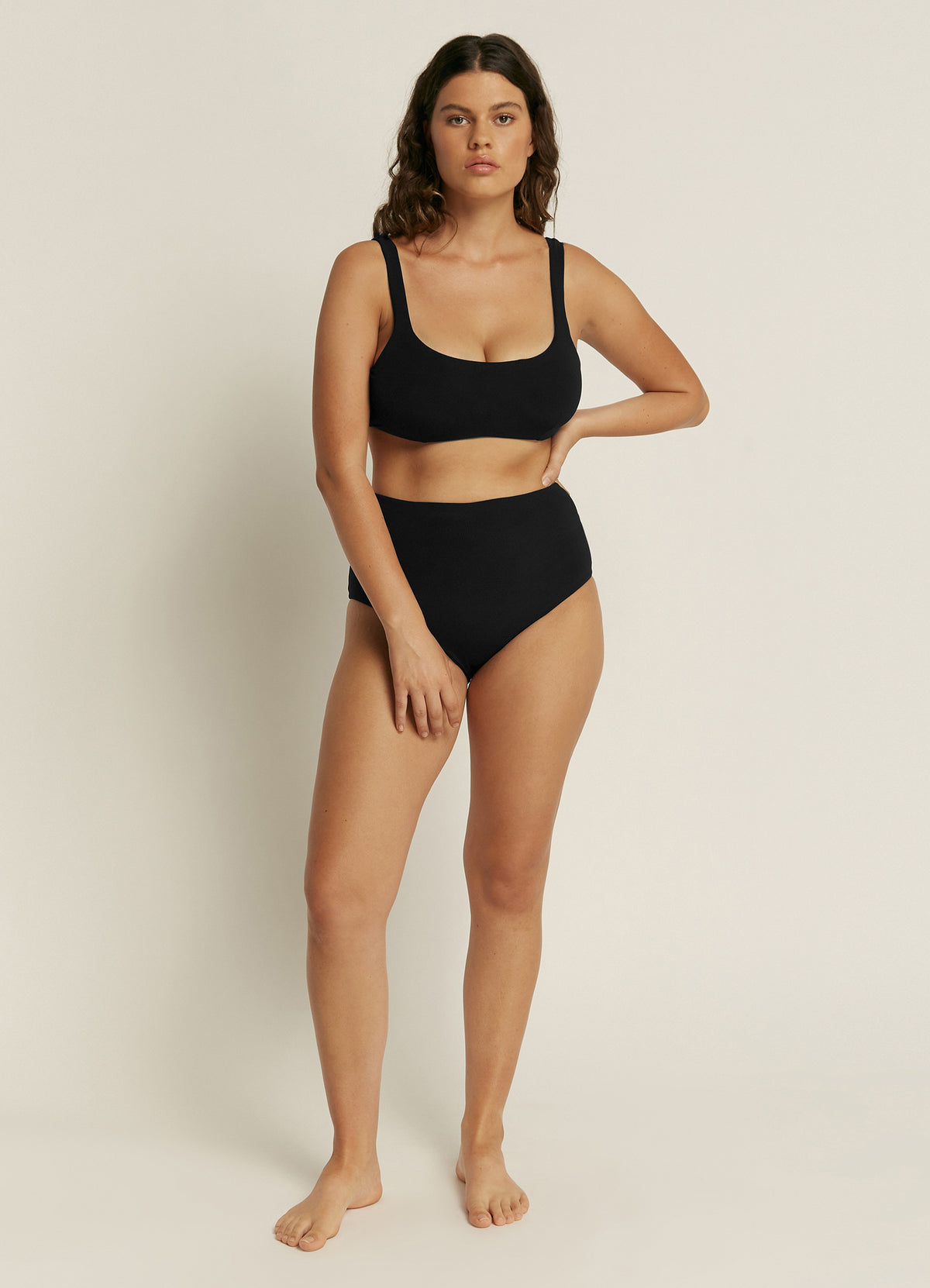 Jets Australia Swimwear, Australian Swimwear, Resortwear, Swim, Yamba Swim, Swimming YambaJETSET HIGH WAIST PANT | BLACK