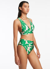 Load image into Gallery viewer, Floreale Fold Down Pant - Green