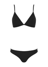 Load image into Gallery viewer, Jets Australia Swimwear, Australian Swimwear, Resortwear, Swim, Yamba Swim, Swimming Yamba JETSET TRI TOP, bikini top, bikini womens swimwear store, swimwear boutique yamba, yamba swim, swimwear australia, swimwear store, Jets swimwear,  JETSET TRI TOP | BLACK, Jets swimwear boutique, One Country Mouse Yamba
