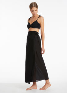 Jetset Tie Sarong - Black