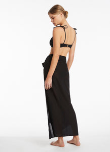 Jetset Tie Sarong - Black