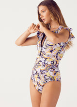 Load image into Gallery viewer, Janie Ruffle Sleeve One Piece Ambiente