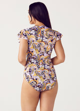 Load image into Gallery viewer, Janie Ruffle Sleeve One Piece Ambiente