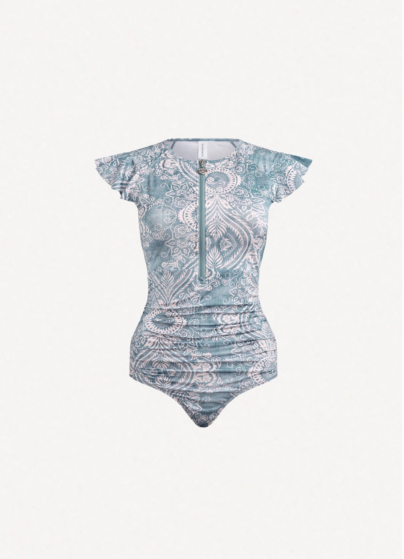 Janie Ruffle Sleeve One Piece Marocchina