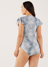 Load image into Gallery viewer, Janie Ruffle Sleeve One Piece Marocchina