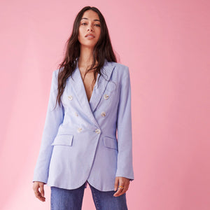 Josie Jacket - Soft Blue