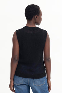 Stropp Knit Vest - Black