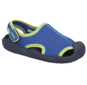 Crocs Australia Kids Swiftwater Sandal | Blue Jean/Navy One Country Mouse