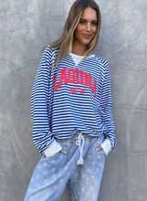 Load image into Gallery viewer, Laguna Stripe Long Sleeve Top