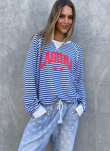 Laguna Stripe Long Sleeve Top