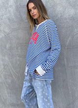 Load image into Gallery viewer, Laguna Stripe Long Sleeve Top