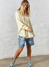 Load image into Gallery viewer, Oversized Beach Shirt - Lemon