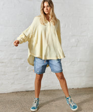 Load image into Gallery viewer, Oversized Beach Shirt - Lemon