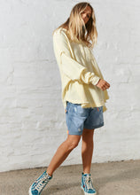 Load image into Gallery viewer, Oversized Beach Shirt - Lemon