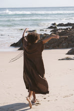 Load image into Gallery viewer, Valerie Linen Dress - Chocolate