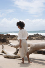 Load image into Gallery viewer, Nadi Linen Skirt - Oatmeal