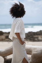 Load image into Gallery viewer, Nadi Linen Skirt - Oatmeal