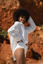 Load image into Gallery viewer, Kirra Linen Shirt - Ivory