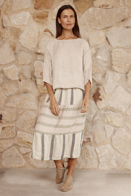 Box Top with Sleeve - Cestinato Naturale