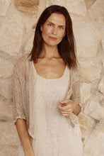Load image into Gallery viewer, Bolero Crop with Sleeve - Netta Naturale