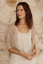 Load image into Gallery viewer, Bolero Crop with Sleeve - Netta Naturale