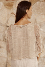 Load image into Gallery viewer, Bolero Crop with Sleeve - Netta Naturale