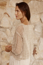 Load image into Gallery viewer, Bolero Crop with Sleeve - Netta Naturale
