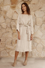 Load image into Gallery viewer, Positano Dress with Sash Cestinato Naturale