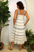 Load image into Gallery viewer, Tanika Tiered Dress White