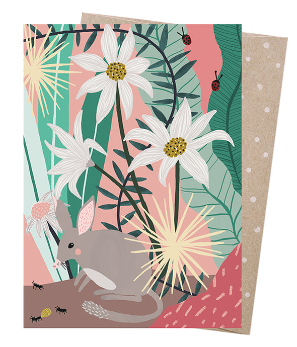 EARTH GREETINGS CARDS Greeting Card - Spinifex Bilby