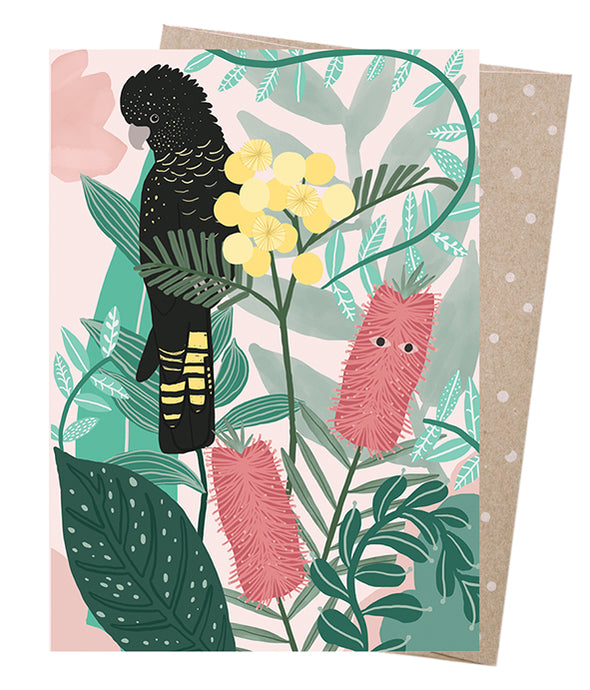 EARTH GREETINGS CARDS Greeting Card - Yellow Tail Territory 