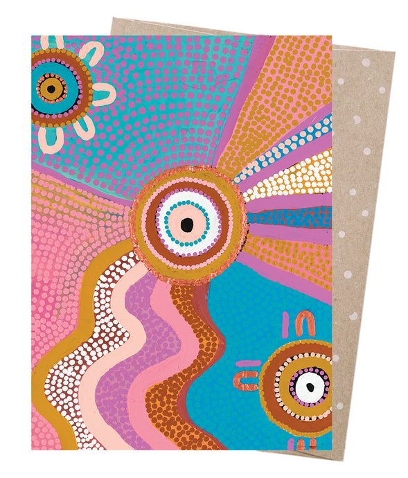 EARTH GREETINGS CARDS Greeting Card - Between Two Worlds 
