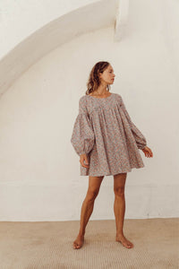 Smock Dress - Pepper Rose - Musk