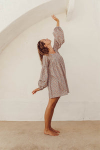 Smock Dress - Pepper Rose - Musk