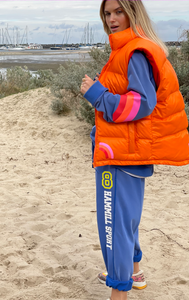 Orange Sport 8 Puffer Vest