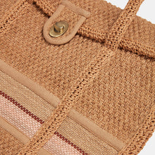 Load image into Gallery viewer, Raffia Taking Care of Biz Bag