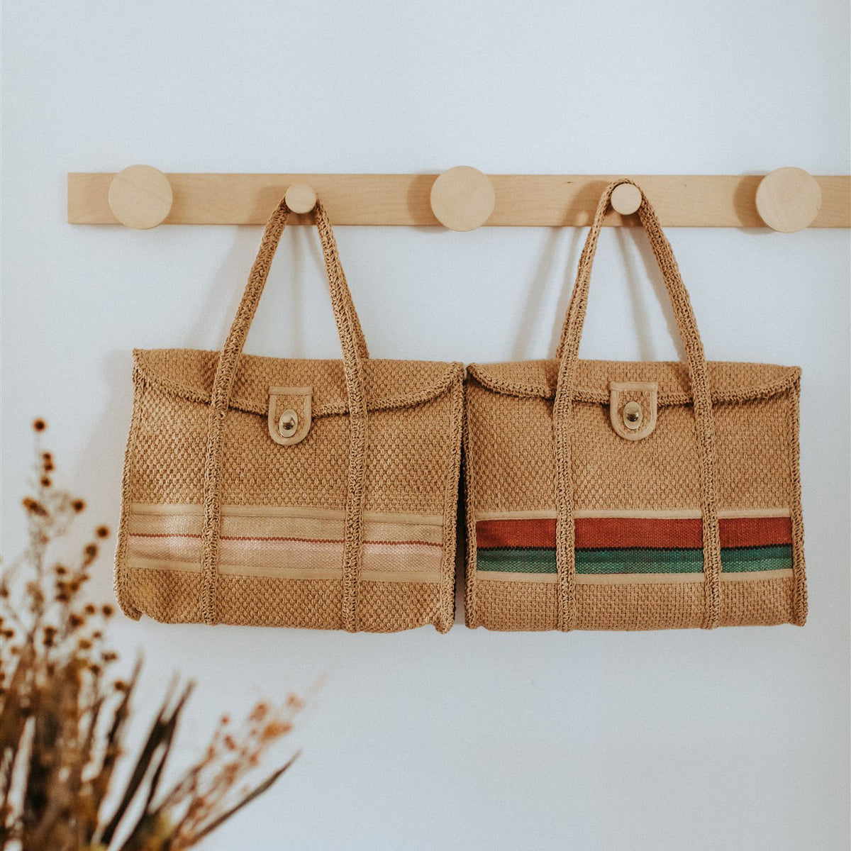 Raffia Taking Care of Biz Bag