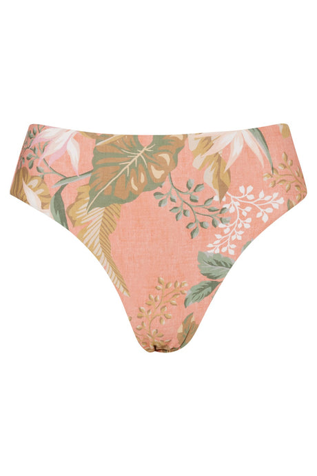 Paluma High Waist Pant - Coral