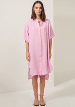 Load image into Gallery viewer, Erica Shirt Dress - Pink