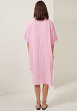 Load image into Gallery viewer, Erica Shirt Dress - Pink