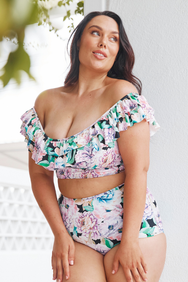 High Waisted Pant - Positano Black