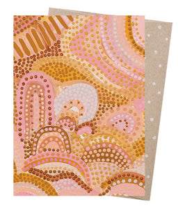 Earth Greetings Cards. Art card by Natalie Jade, an Australian artist with indigenous (Palawa) roots.