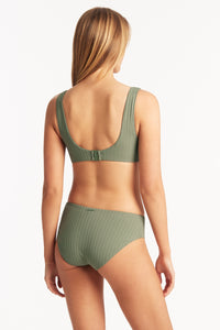 Vesper Mid Bikini Pant - Sage