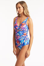Load image into Gallery viewer, Cabana Cross Front Multifit One Piece - Cobalt