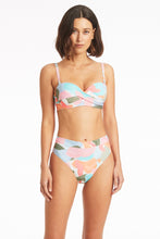 Load image into Gallery viewer, Paintball Twist Front Bandeau - Sage